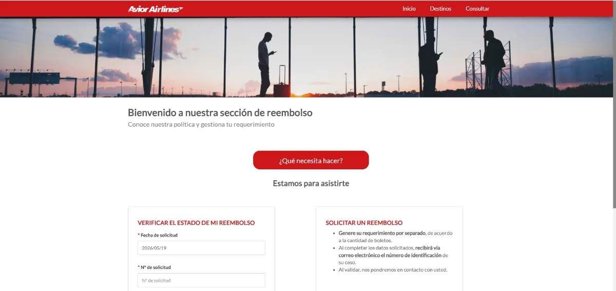 Avior Reembolsos